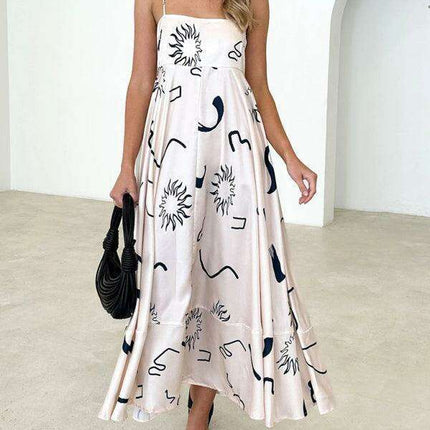 Floral Delight Women's Overall Dress