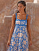 Bohemian Charm Suspender Maxi Dress for Women