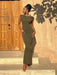 Vibrant Sleeveless Knit Dress - Women's Stylish Casual Attire