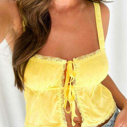 Chic Bohemian Lace-Up Women's Vest for Effortless Style