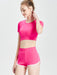 Stylish Running Performance Set with Tee and Shorts for Fitness Enthusiasts