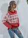 Snowflake Holiday Knit Jumper - Women's Festive Christmas Sweater