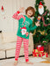 Festive Santa Claus Family Matching Pajama Set - Cozy Holiday Cheer