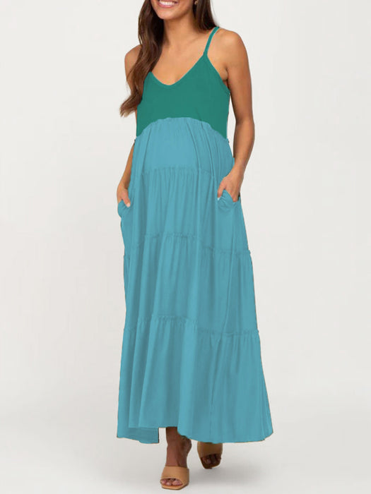Chic Maternity Sling Dress - Comfy Style for Expectant Mothers