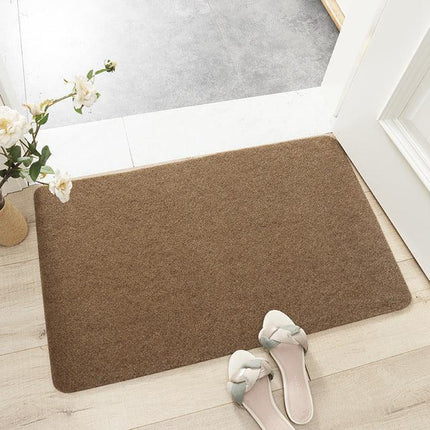 Eco-Friendly Cotton Doormat with Safety and Hygiene Enhancements