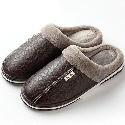 Cozy Plush Low-Heeled Indoor Slippers: Fashionable Footwear for Comfort