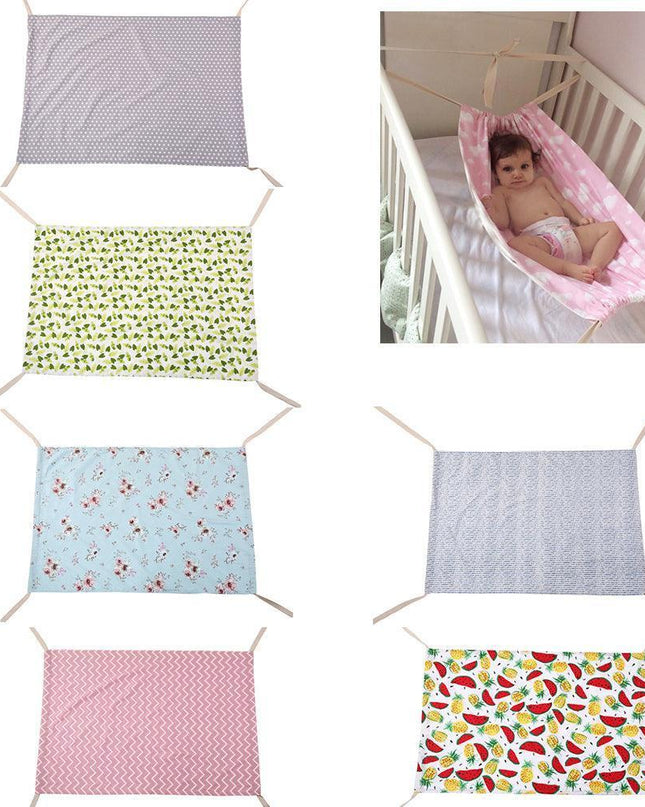 Serene Baby Floral & Fruit Cotton Hammock: Cozy Haven for Your Little One