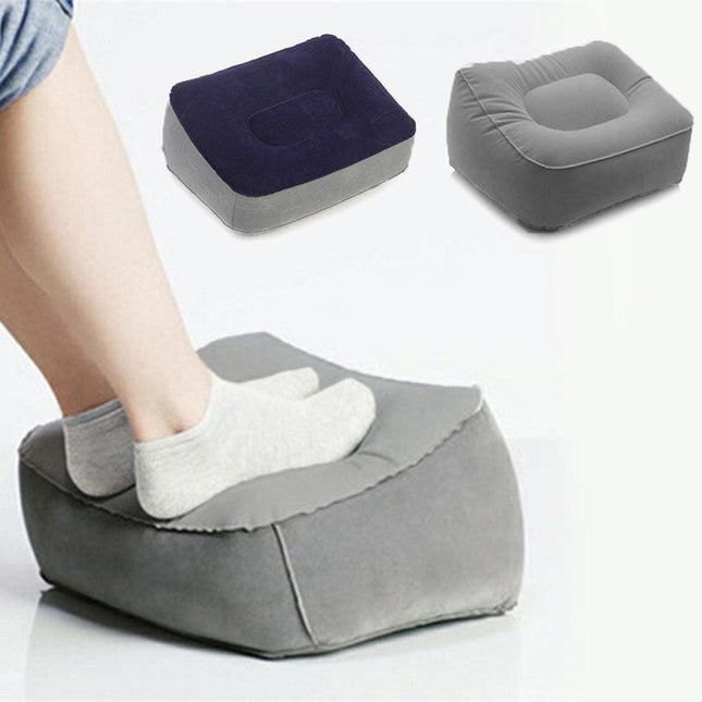 Inflatable Comfort Pillow for Feet - Perfect for Home & Travel Relaxation