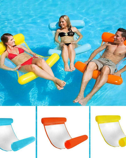 Luxury Inflatable Water Lounge - Ultimate Nylon Floating Hammock for Relaxation