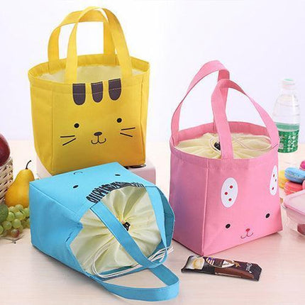 Whimsical Wildlife Insulated Canvas Lunch Bag