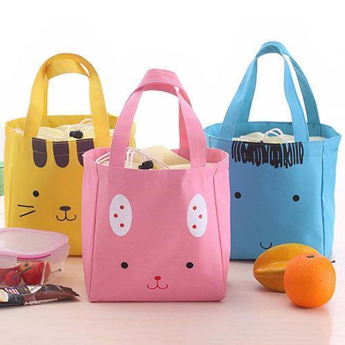 Whimsical Wildlife Insulated Canvas Lunch Bag