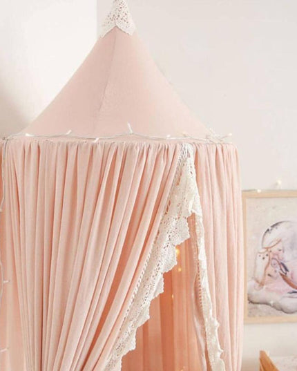 Charming 240cm Chiffon Canopy: Chic Insect Defense for Children