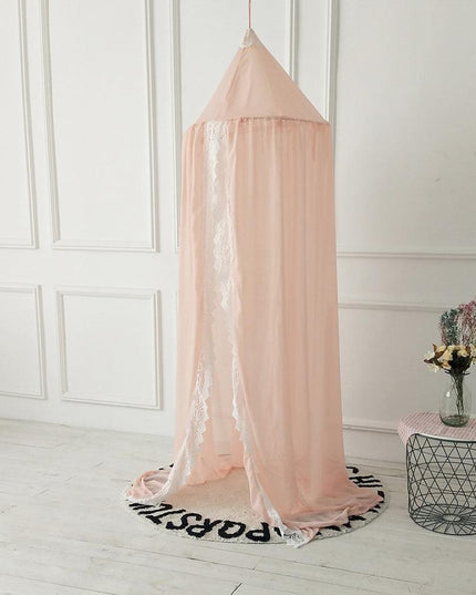 Charming 240cm Chiffon Canopy: Chic Insect Defense for Children