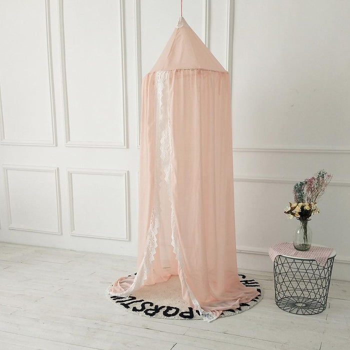 Deluxe 240cm Chiffon Bed Canopy: Fashionable Insect Guard for Kids
