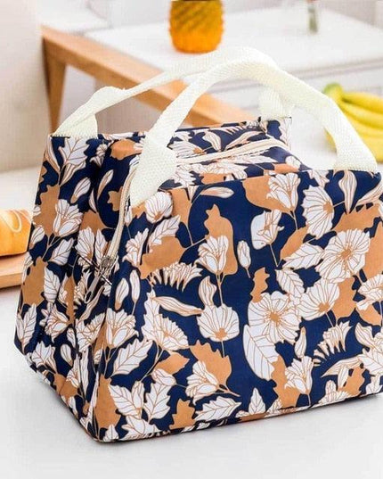 Chic Insulated Lunch Tote with Adjustable Strap for On-the-Go Dining