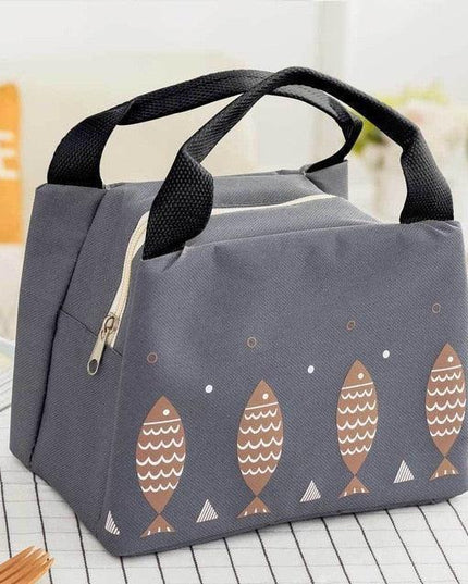Chic Insulated Lunch Tote with Adjustable Strap for On-the-Go Dining