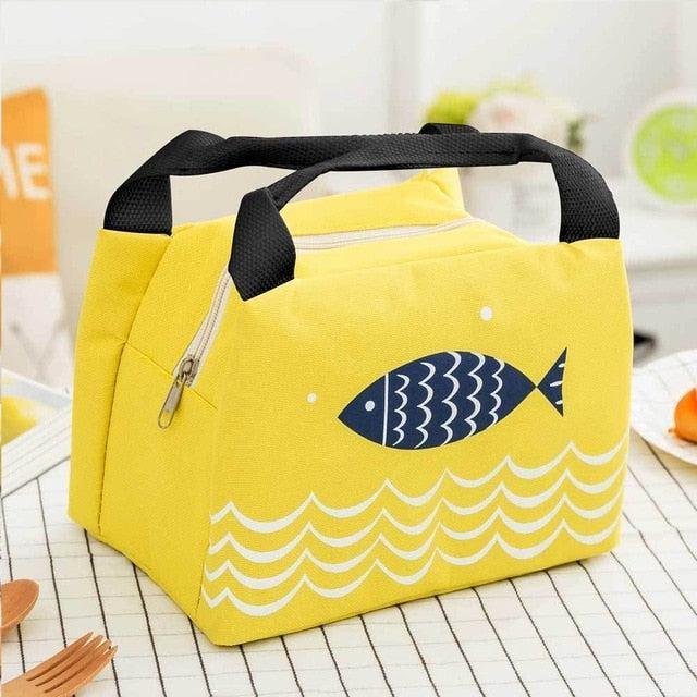 Fresh & Stylish Insulated Thermal Bento Lunch Box with Adjustable Shoulder Strap