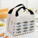 Chic Insulated Lunch Tote with Adjustable Strap for On-the-Go Dining