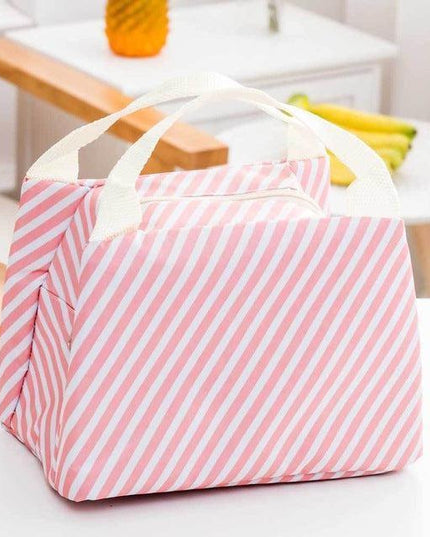 Chic Insulated Lunch Tote with Adjustable Strap for On-the-Go Dining
