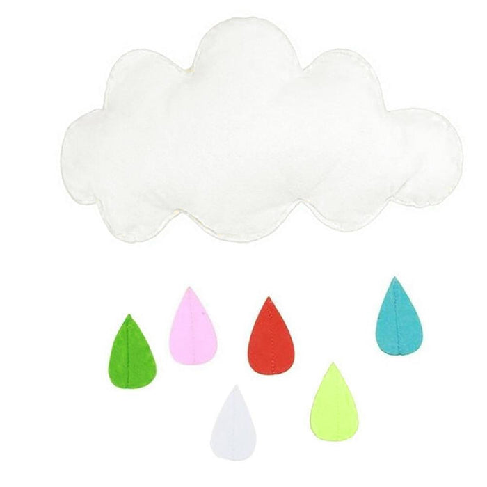 Whimsical Cloud Hanging Decor for Kids' Rooms