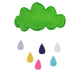 Whimsical Cloud Hanging Decor for Kids' Rooms