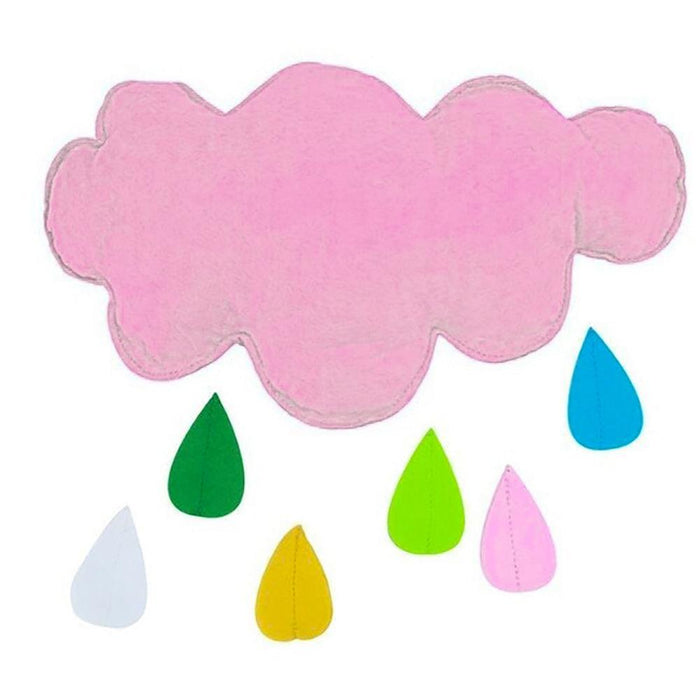 Whimsical Cloud Hanging Decor for Kids' Rooms