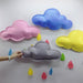 Whimsical Cloud Hanging Decor for Kids' Rooms