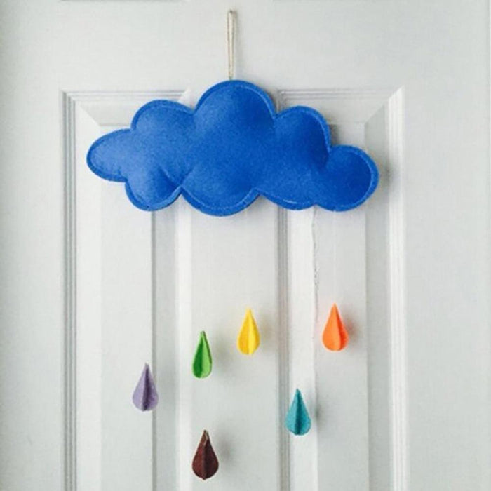 Whimsical Cloud Hanging Decor for Kids' Rooms