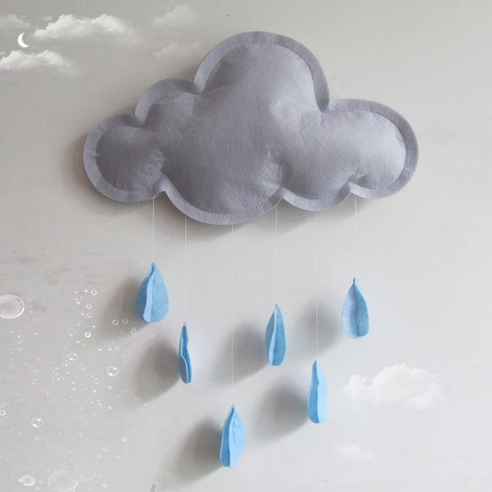 Whimsical Cloud Hanging Decor for Kids' Rooms