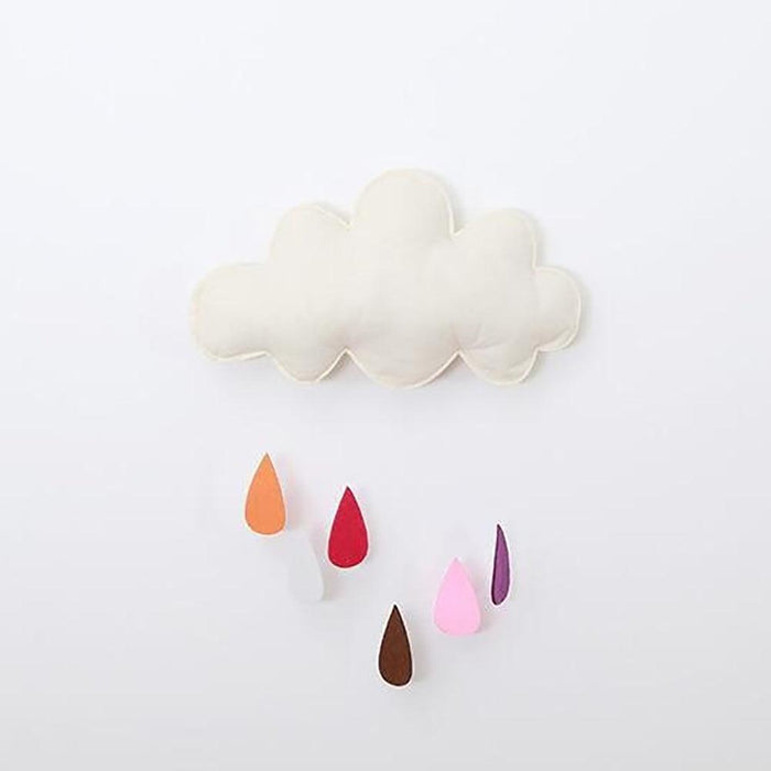 Whimsical Cloud Hanging Decor for Kids' Rooms
