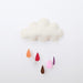 Whimsical Cloud Hanging Decor for Kids' Rooms