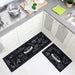 Whimsical Cartoon Pattern Kitchen and Bathroom Mat