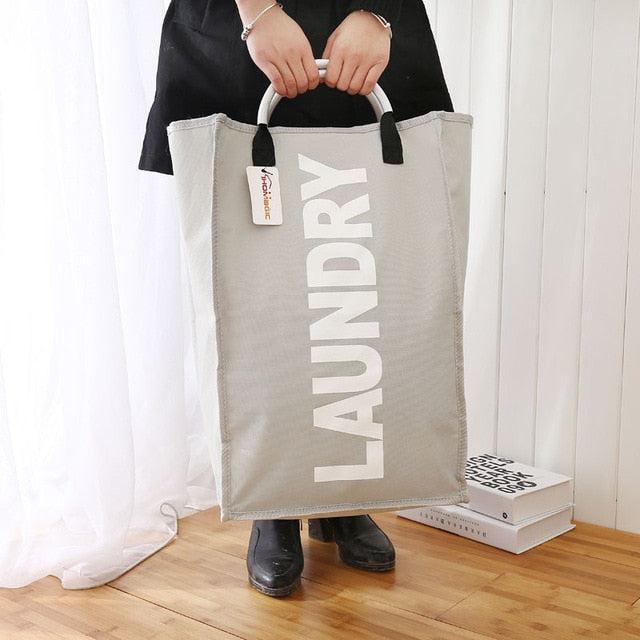 Large Capacity Folding Laundry Hamper with Easy Carry Handles