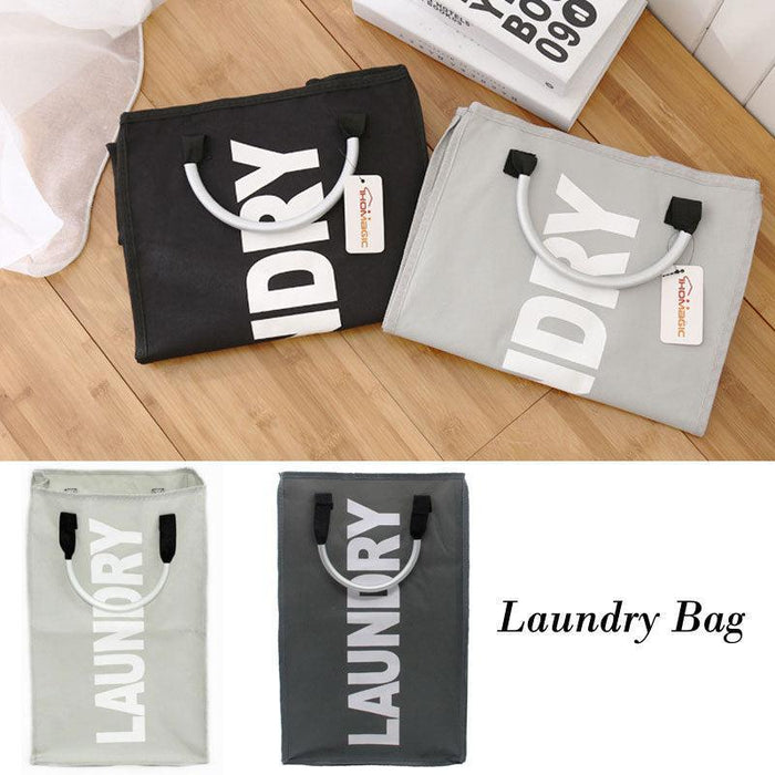 Large Capacity Folding Laundry Hamper with Easy Carry Handles