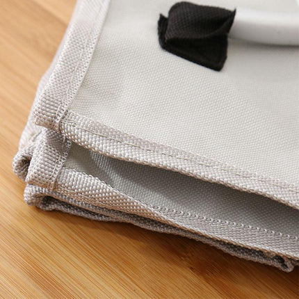 Versatile Space-Saving Laundry Basket with Convenient Carry Handles