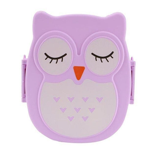 Leakproof Cartoon Owl Lunch Box for Eco-Friendly Meals - Très Elite