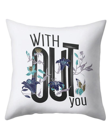 Dreamy Lettered Pillowcase - Chic Home Decor Accent