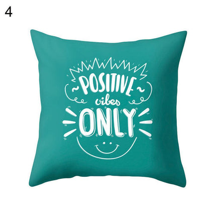 Dreamy Lettered Pillowcase - Chic Home Decor Accent