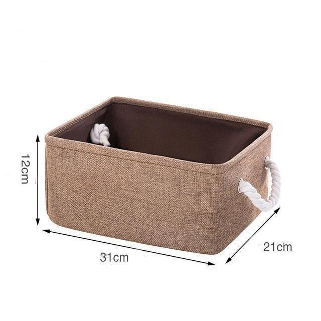 Chic and Eco-Friendly Linen Storage Basket: The Perfect Organizing Companion