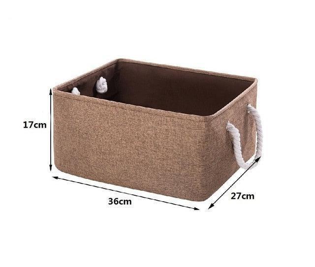 Chic and Eco-Friendly Linen Storage Basket: The Perfect Organizing Companion