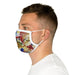 Elegant Patterns Customizable Cotton Face Mask - Handcrafted in Germany for Style and Comfort