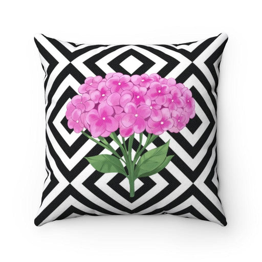 Maison d'Elite Hydrangea abstract luxury decorative cushion cover - Très Elite