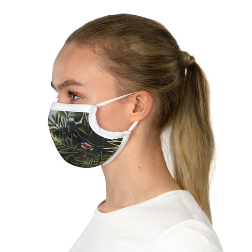 European Safari Couture Cotton Face Mask - Handcrafted Fashion Accessory