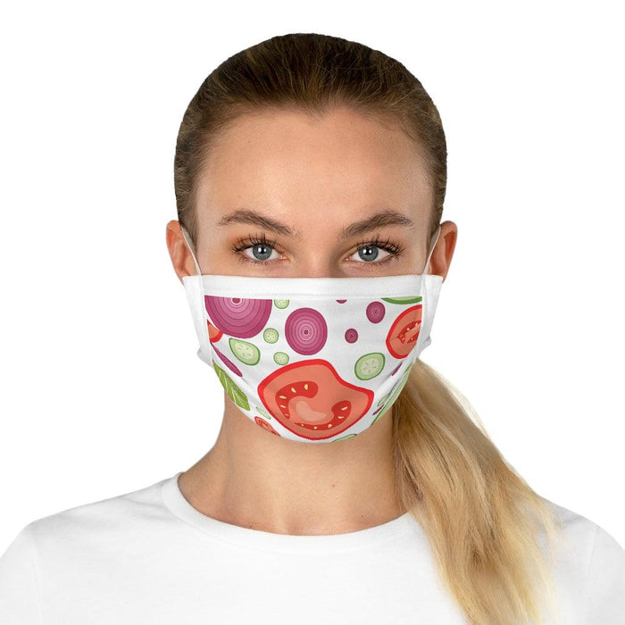 Veggies Cotton Face Mask - Custom Crafted Collection by Maison d'Elite