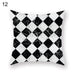 Marble Grain Patterned Cushion Cover for Home and Office Décor
