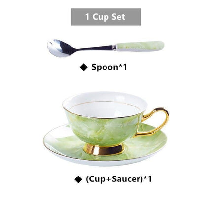 Chrysanthemum Grace: Artisan Bone China Tea Set for Elegant Gatherings