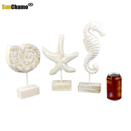 Mediterranean Elegance Starfish Wooden Wall Art Decor