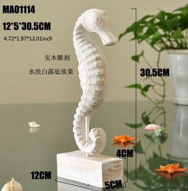 Mediterranean Elegance Starfish Wooden Wall Art Decor