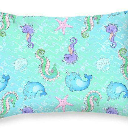 Underwater Magic: Whimsical Sea-Themed Throw Pillows for Children's Rooms