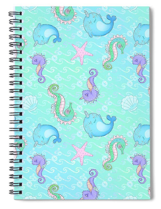 Oceanic Tranquility Journal - 120 Lined Pages for Structured Ideas and Reflections